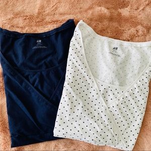 H&M MAMA nursing short sleeve top (2)